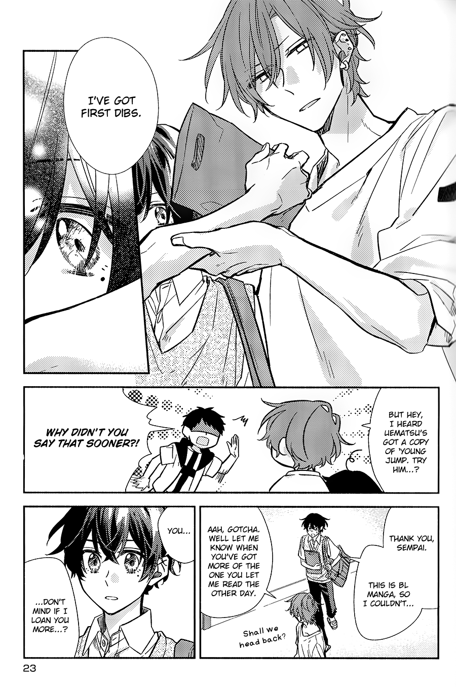 Sasaki to Miyano, Chapter 33.7 image 23
